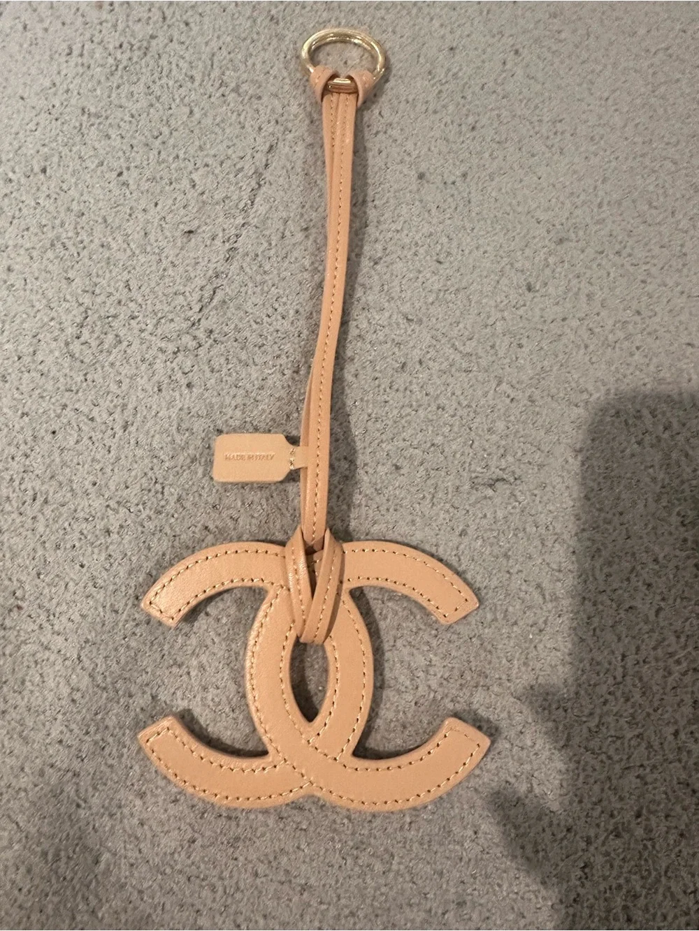 Chanel cc bag charm keychain